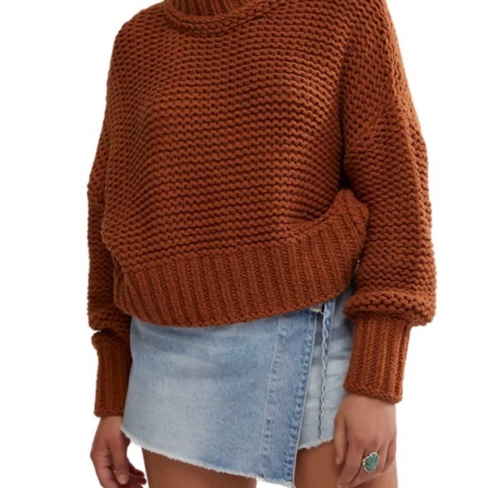Free People Rust My Only Sunshine Sweater